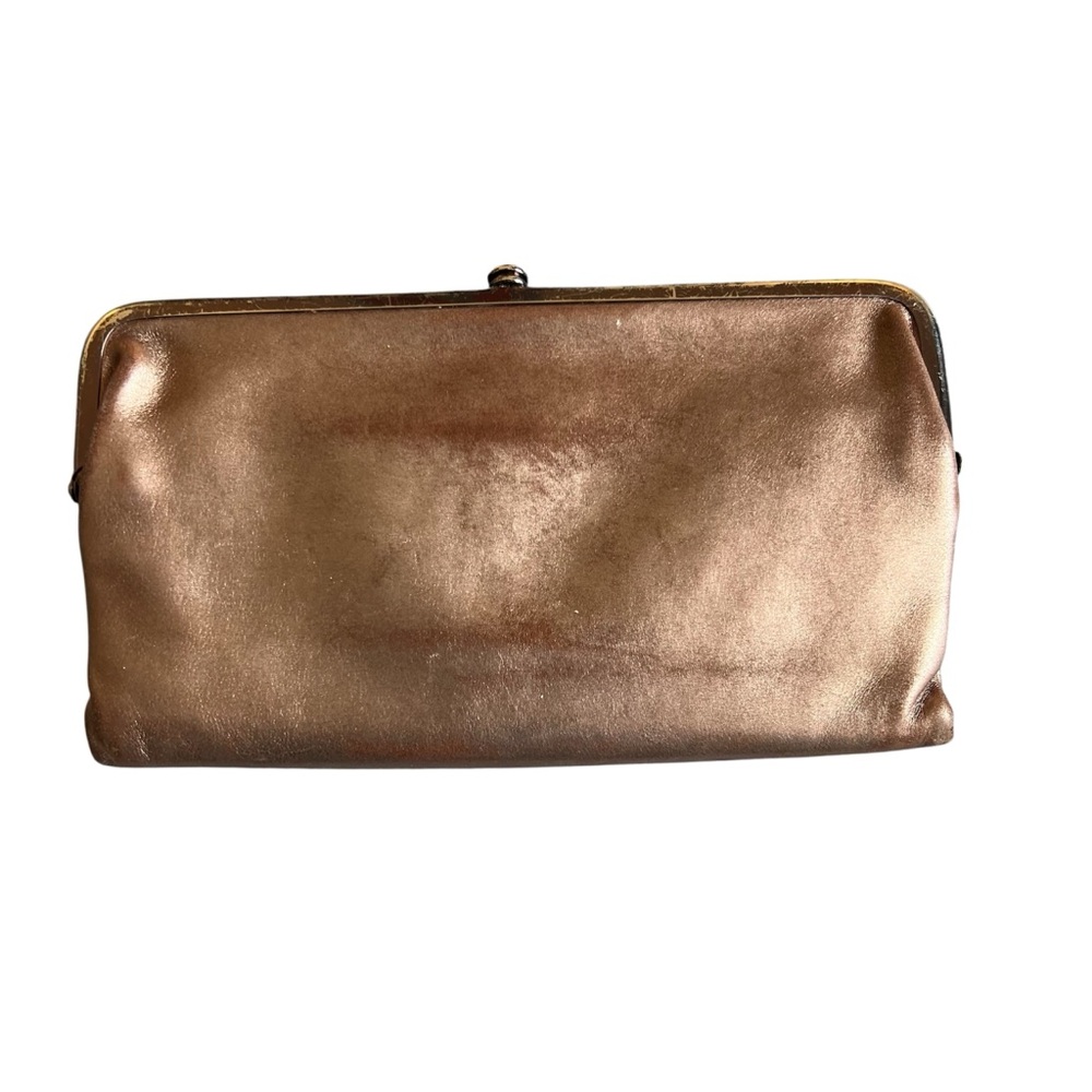 Gently Loved Hobo Lauren Clutch-Wallet in Metallic Bronze